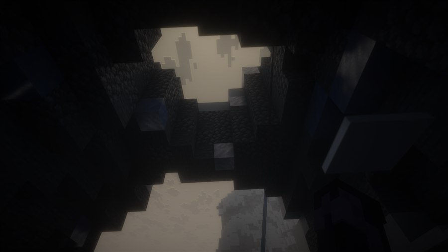 Ancient stone ruins beneath a cloudy sky